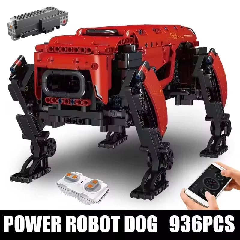 Mould King 15066/15075 Robot AlphaDog - Blocs de construction techniques motorisés