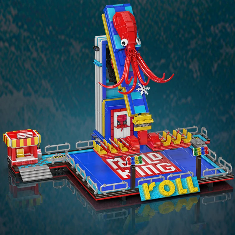 Mould King 11015 Motorized Octopus Ride