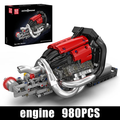 Mould King 10188 Moteur STR 13 F1 - Kit de Construction Technique