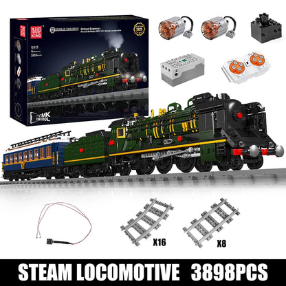 Mould King 12025 Locomotive à vapeur SNCF 231 - Ensemble de blocs de construction motorisé