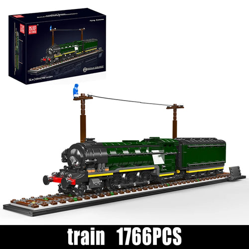 Mould King 12044 Flying Scotsman Train - Building Block Locomotive Kit