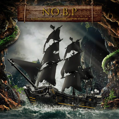 Mould King 13197 Pirate Ship Building Blocks Set