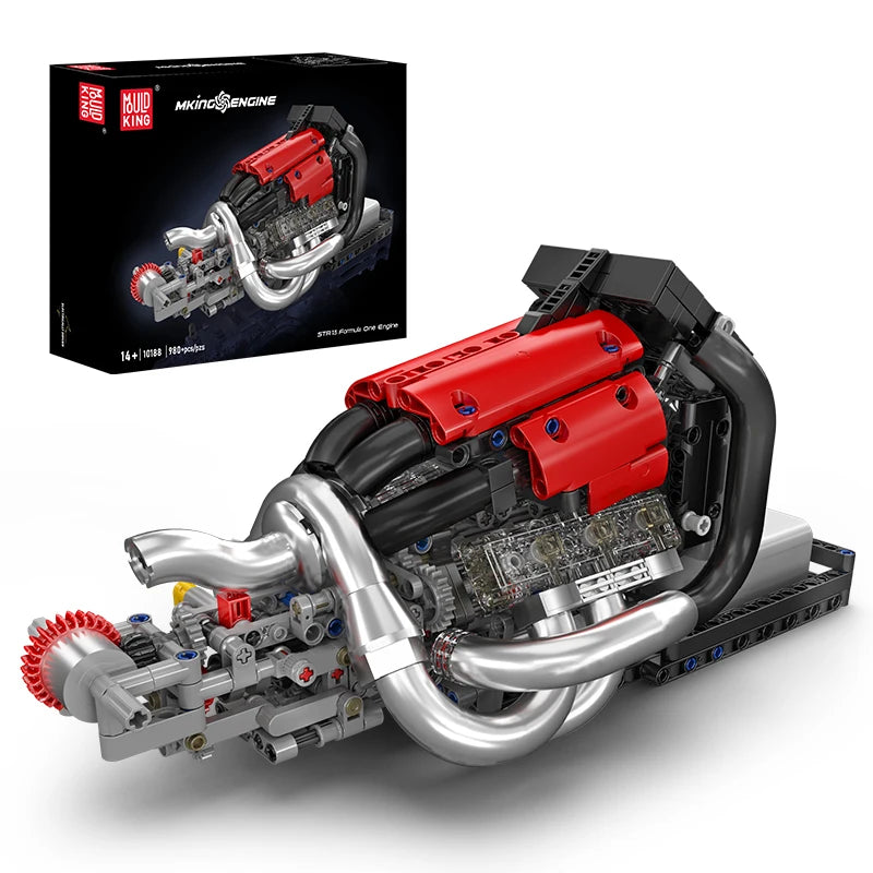 Mould King 10188 Moteur STR 13 F1 - Kit de Construction Technique