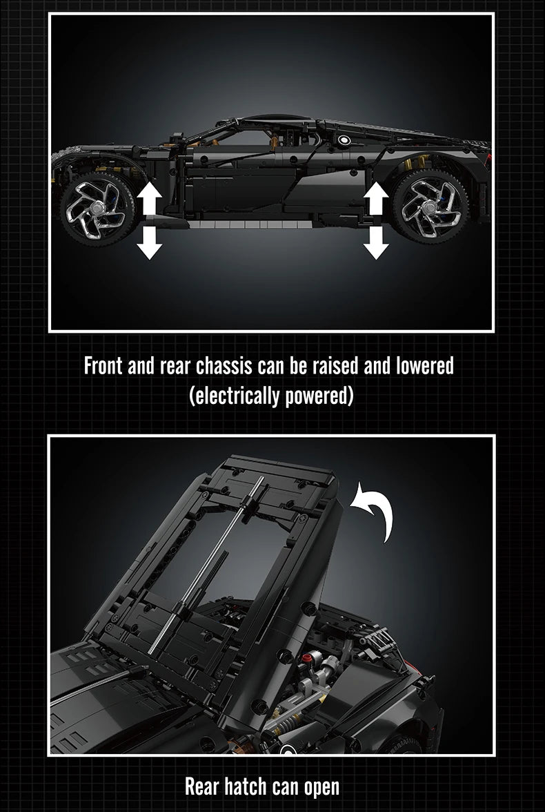 Mould King 13163 Technical Car Building Block Set