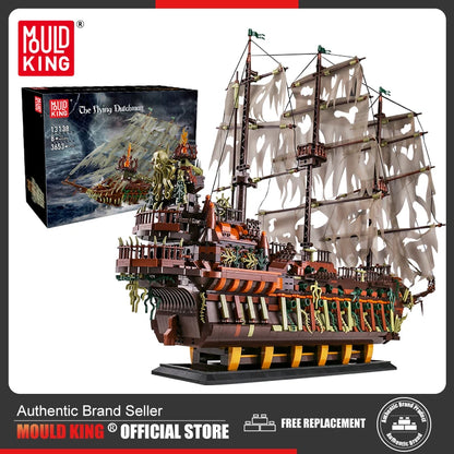 Mould King 13197 Pirate Ship Building Blocks Set