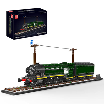 Mould King 12044 Flying Scotsman Train - Building Block Locomotive Kit