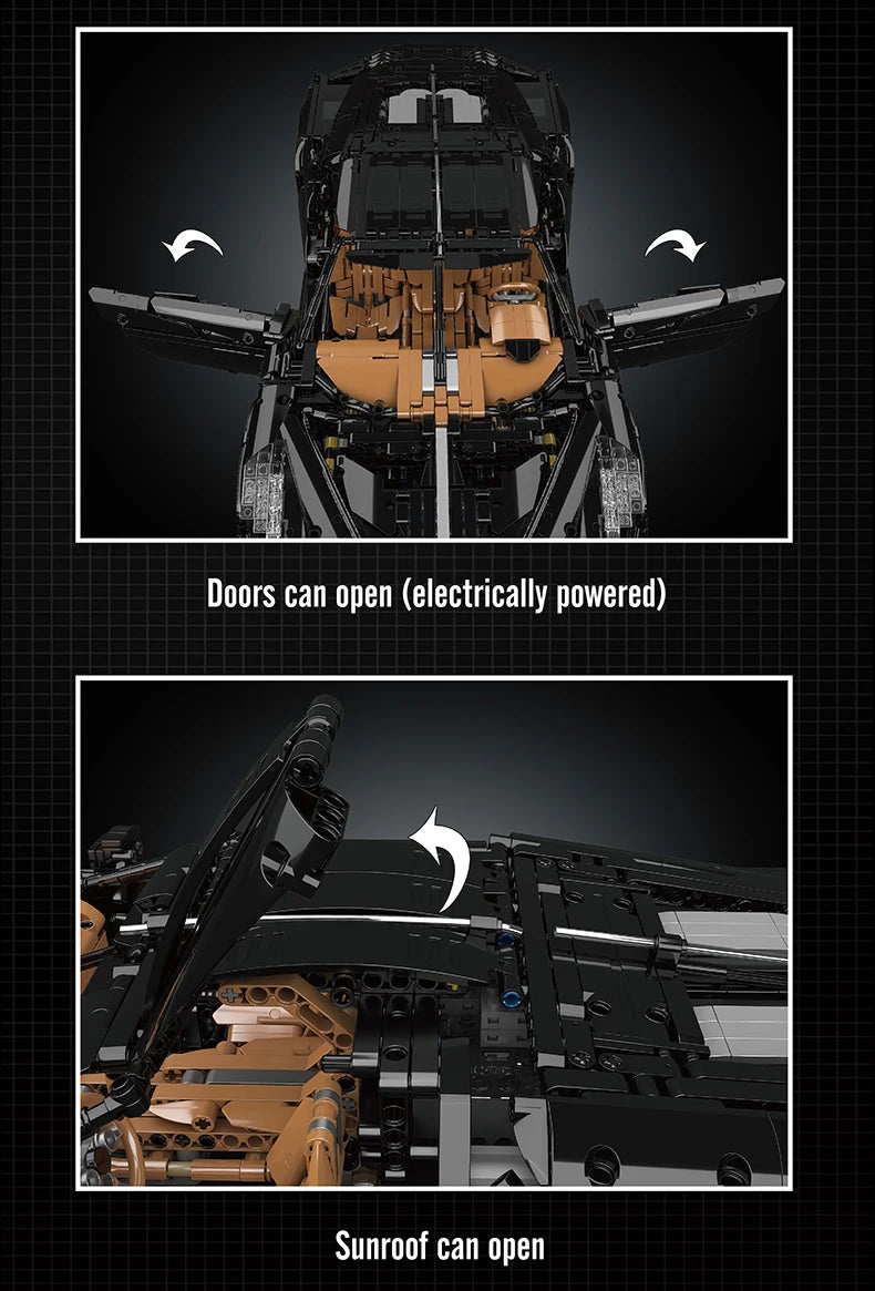 Mould King 13163 Technical Car Building Block Set