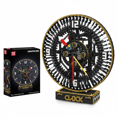 Mould King 10160 Horloge Grand-Père Mécanique Motorisée - Kit de Construction STEM