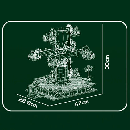 Mould King 11026 Motorized Windmill - Building Block Set