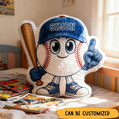 Personalized Baseball Pillow with Custom Name A Must-Have Gift for Sports Fans and Kids