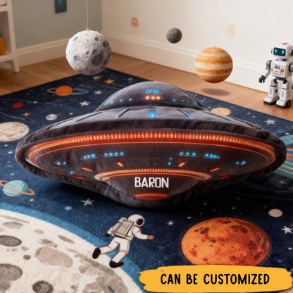 Personalized Space Lover Room Decoration Pillow Science Fiction Fans Pillow Gift for Kid Geek Lover
