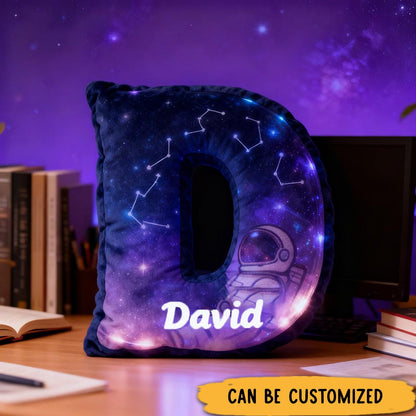Personalized Zodiac-Themed Magic Letter Pillows Suitable for Kids Zodiac Enthusiasts and Magic Lovers