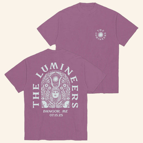 Lumineers Merch Tour 2025 The Lumineers Automatic July 15 Bangor Event T-Shirt Fans Gifts -Mouldkingstore