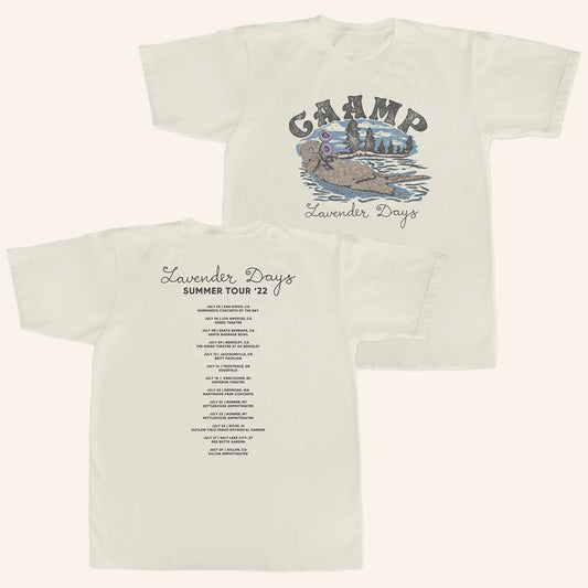 Caamp Merch July Tour T-Shirt Present For Husband -Mouldkingstore