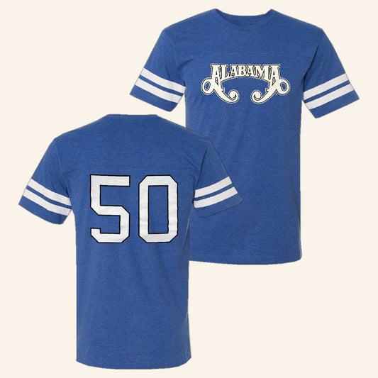 Alabama Merch Tour 2025 Alabama Vintage 50th Jersey Gift Ideas For Dad -Mouldkingstore
