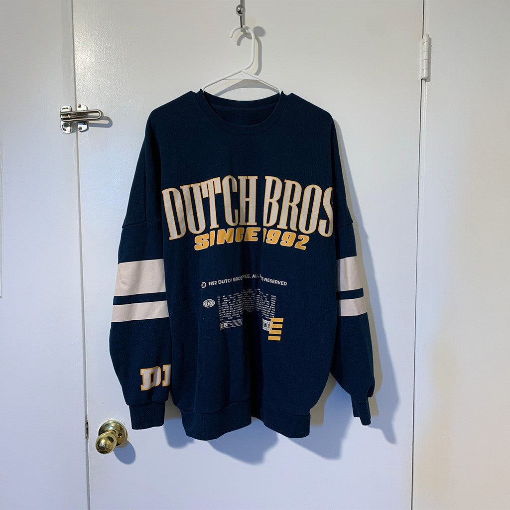 Dutch Bros Sweatshirt Vintage Gift Ideas For Girlfriend -Mouldkingstore