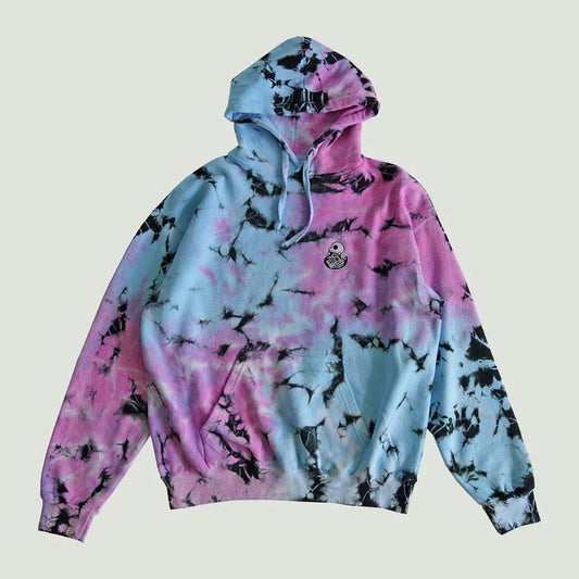 Project Fear Merch Summer Night Skelie Duckie Tie Dye Hoodie Gifts For Friends -Mouldkingstore