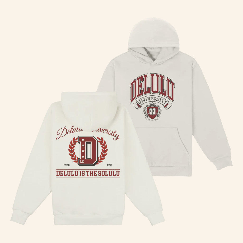 Layze Merch Delulu University Official Hoodie Gifts For Best Friends -Mouldkingstore