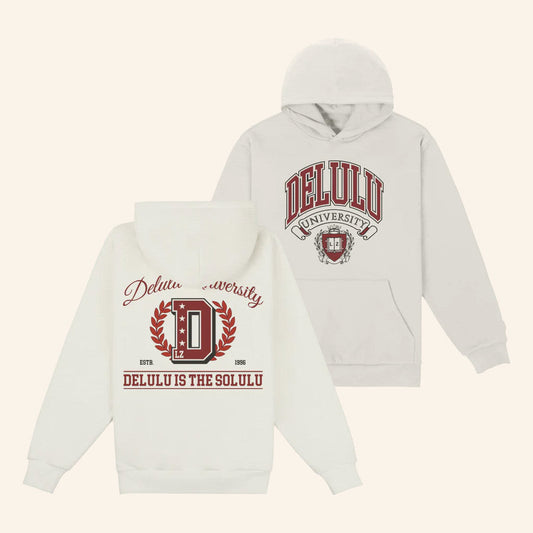 Layze Merch Delulu University Official Hoodie Gifts For Best Friends -Mouldkingstore