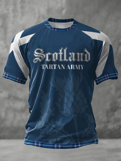 Scotland Soccer 2026 World Cup T-Shirt Scotland  Tartan Army Clothing Gifts For Football Lovers