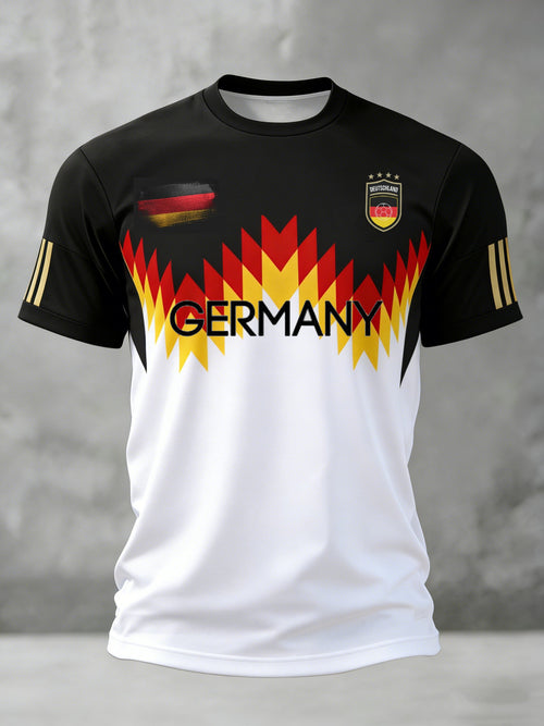 Germany Soccer World Cup 2026 T-Shirt Germany Flag Shirt FIFA Merch Gifts For Germany Fans