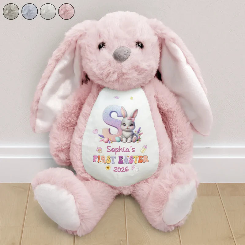 My First Easter Kid Monogram - Personalized Soft Toy Bunny