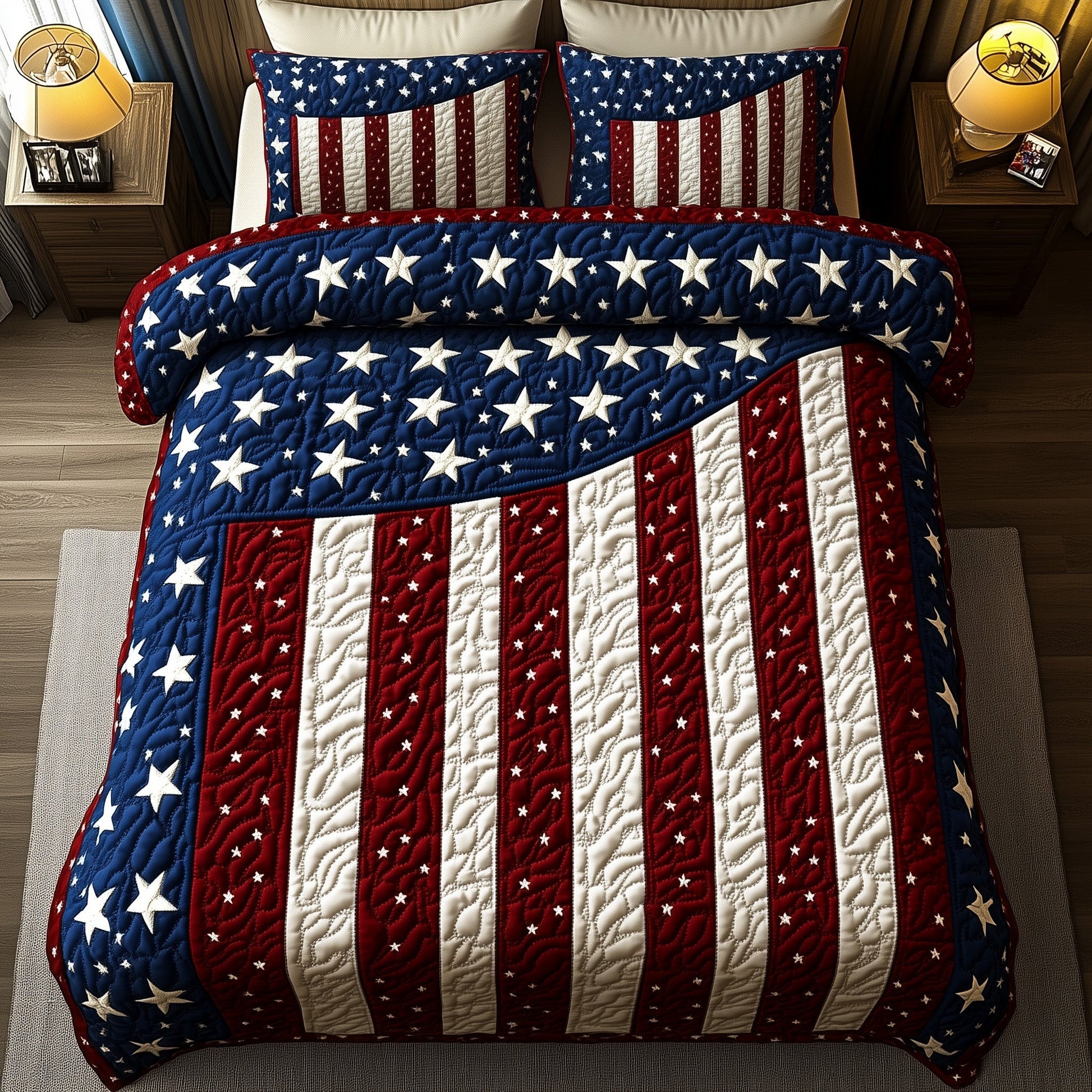 Heritage Lane 3-Piece Quilted Bedding Set GFTOMA1132
