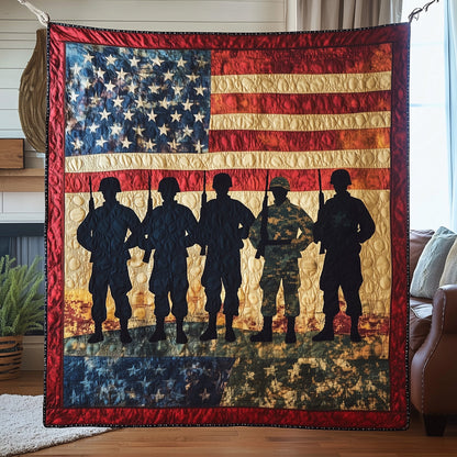 Stars of Honor Quilted Blanket GFTOTP7086