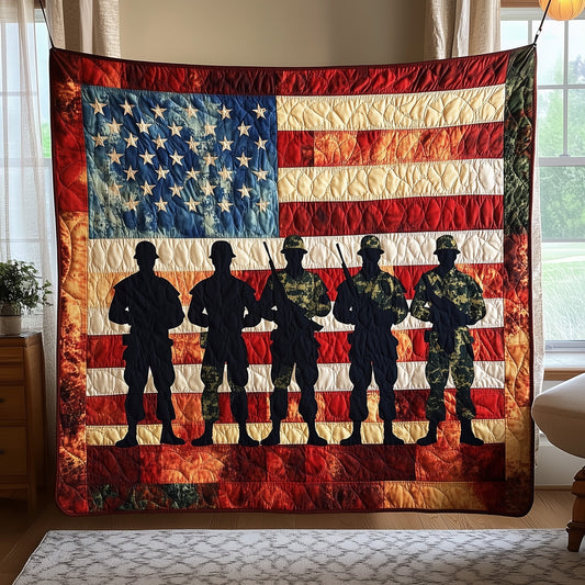 Stars of Honor Quilted Blanket GFTOTP7085