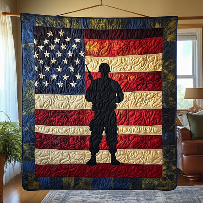 Stars of Honor Quilted Blanket GFTOTP7087