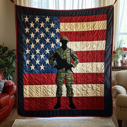 Stars of Honor Quilted Blanket GFTOTP7089