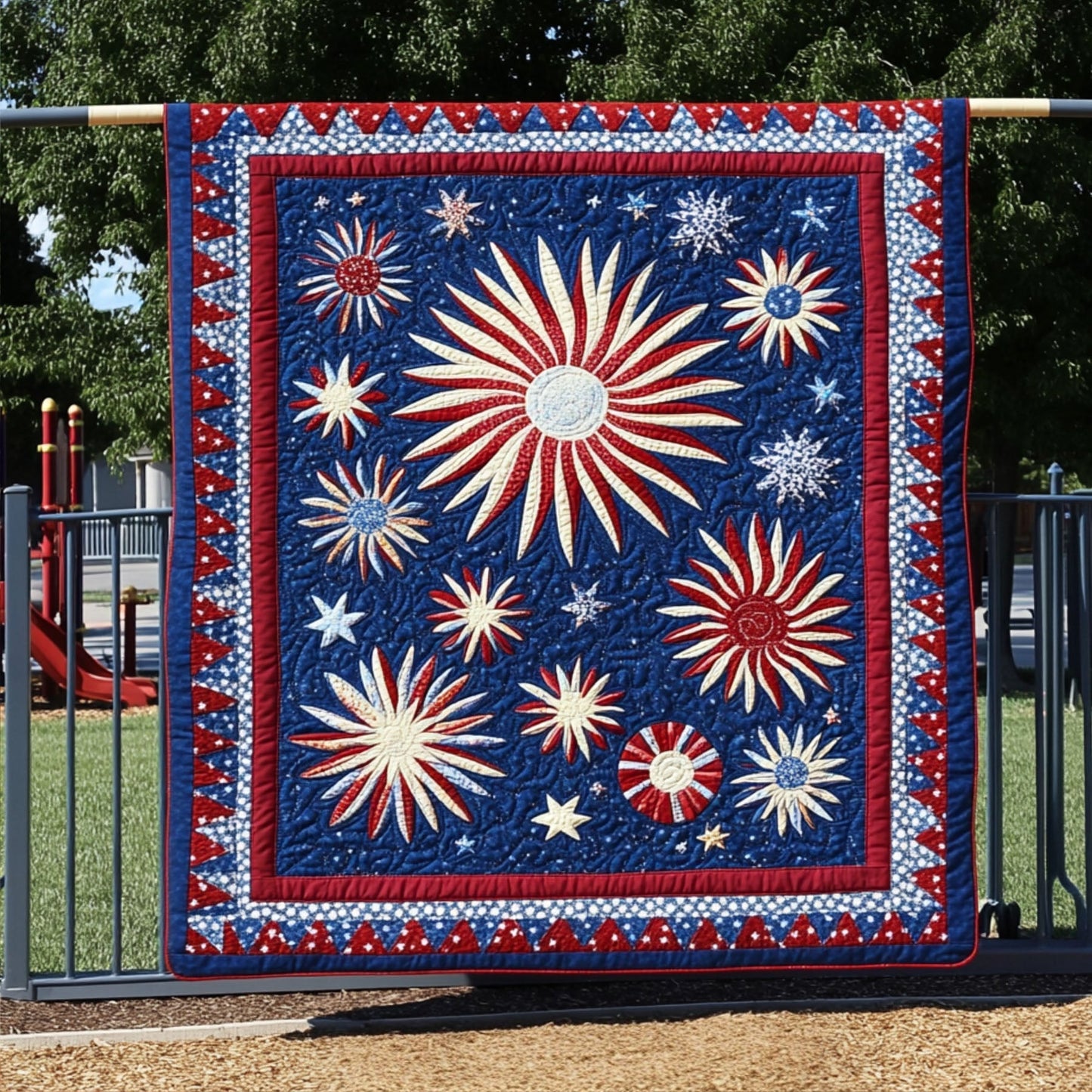 Liberty Lights Quilted Blanket NCU0PT4492
