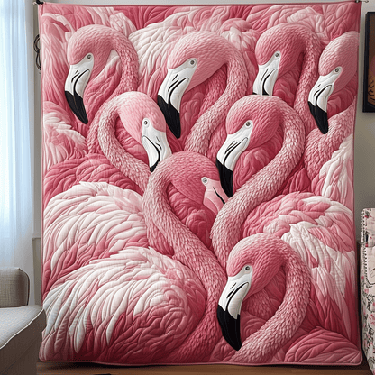 Flamingo Quilted Blanket GFTOTP537