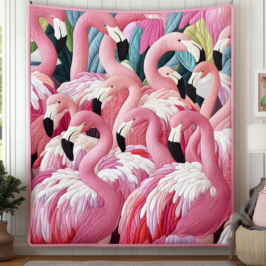 Flamingo Quilted Blanket GFTOTP538