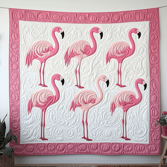 Flamingo Quilted Blanket GFTOTP543
