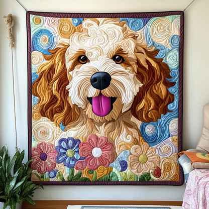 Goldendoodle Quilted Blanket GFTOTP911