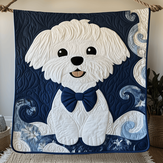 Maltese Quilted Blanket GFTOAB542