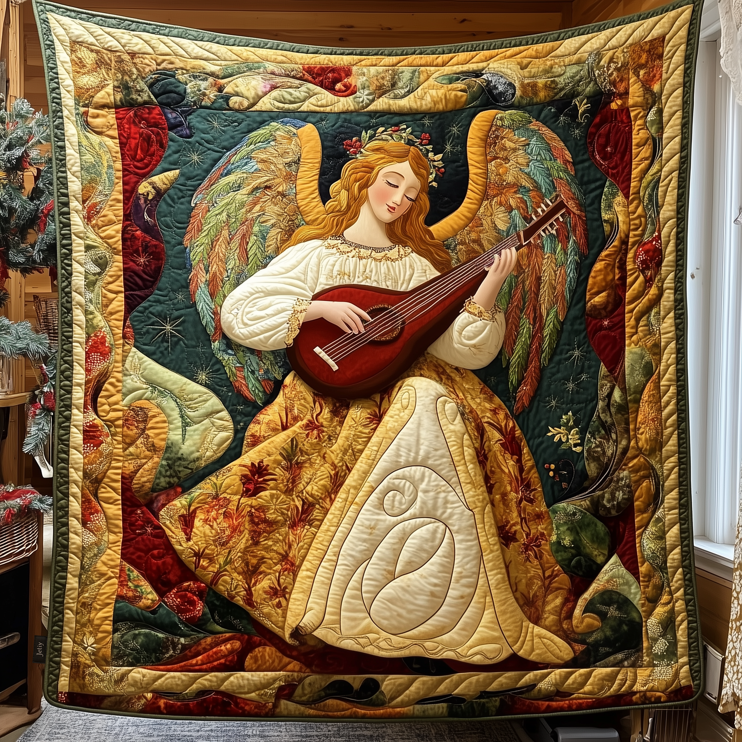 Christmas Angel Quilted Blanket GFTOAB598
