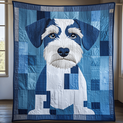 Schnauzer Quilted Blanket GFTOAB290