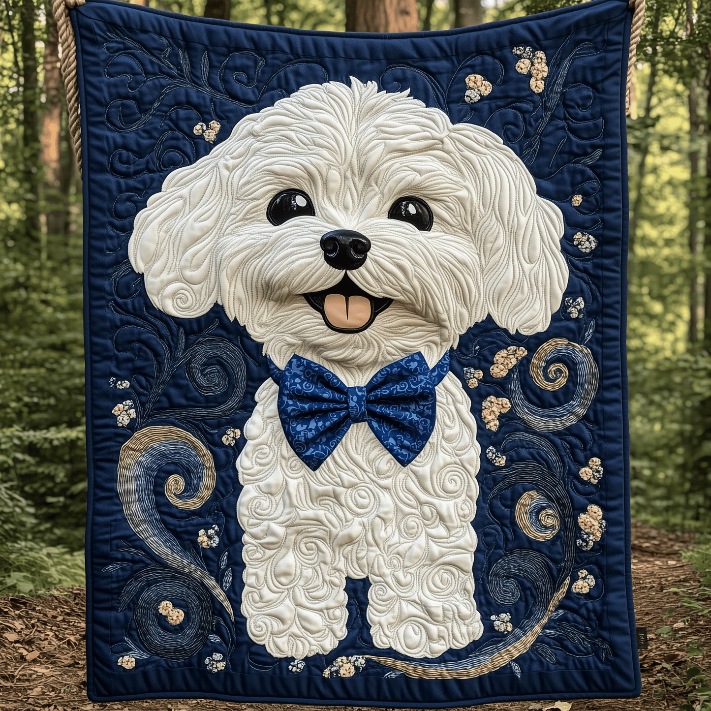 Maltese Quilted Blanket GFTOAB547