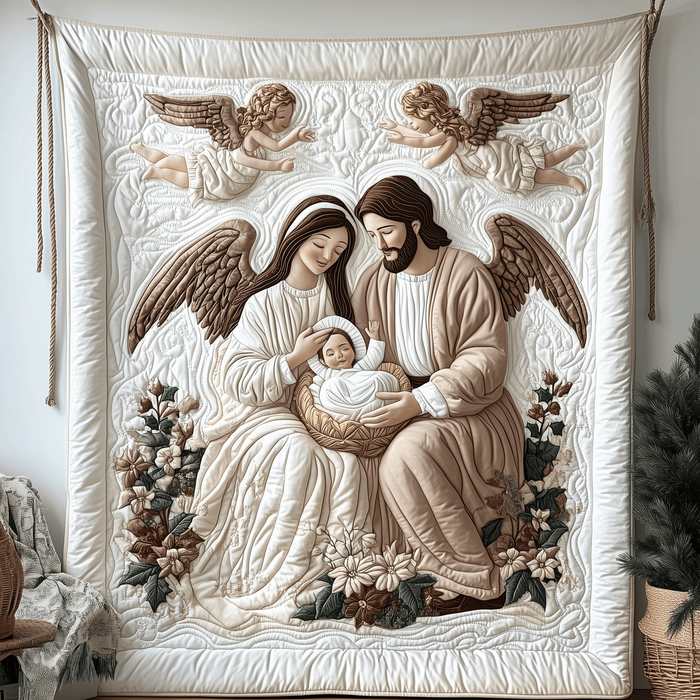 Nativity Quilted Blanket GFTOTP710