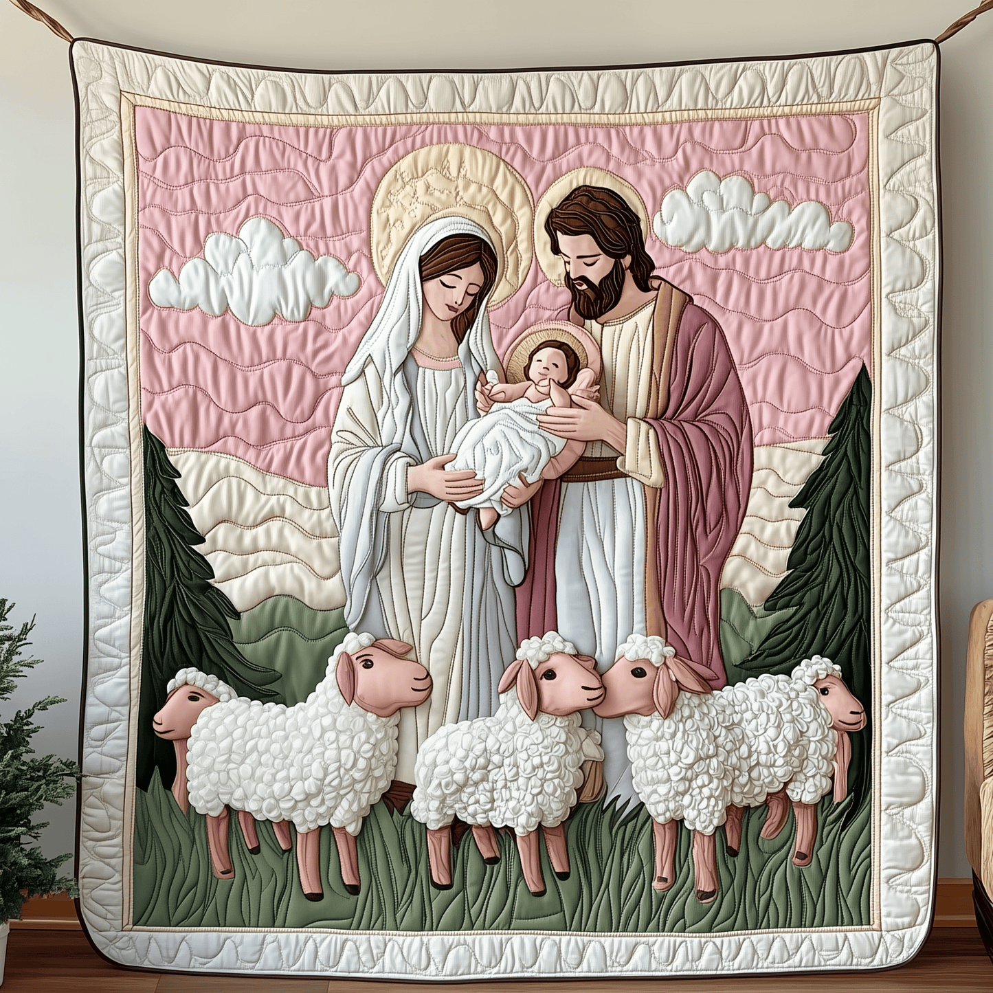 Nativity Quilted Blanket GFTOTP714