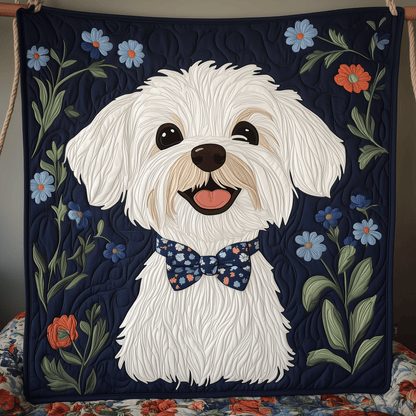 Maltese Quilted Blanket GFTOAB540