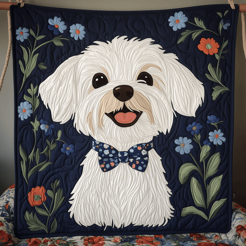 Maltese Quilted Blanket GFTOAB540