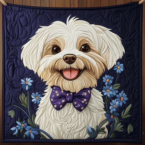 Maltese Quilted Blanket GFTOAB541