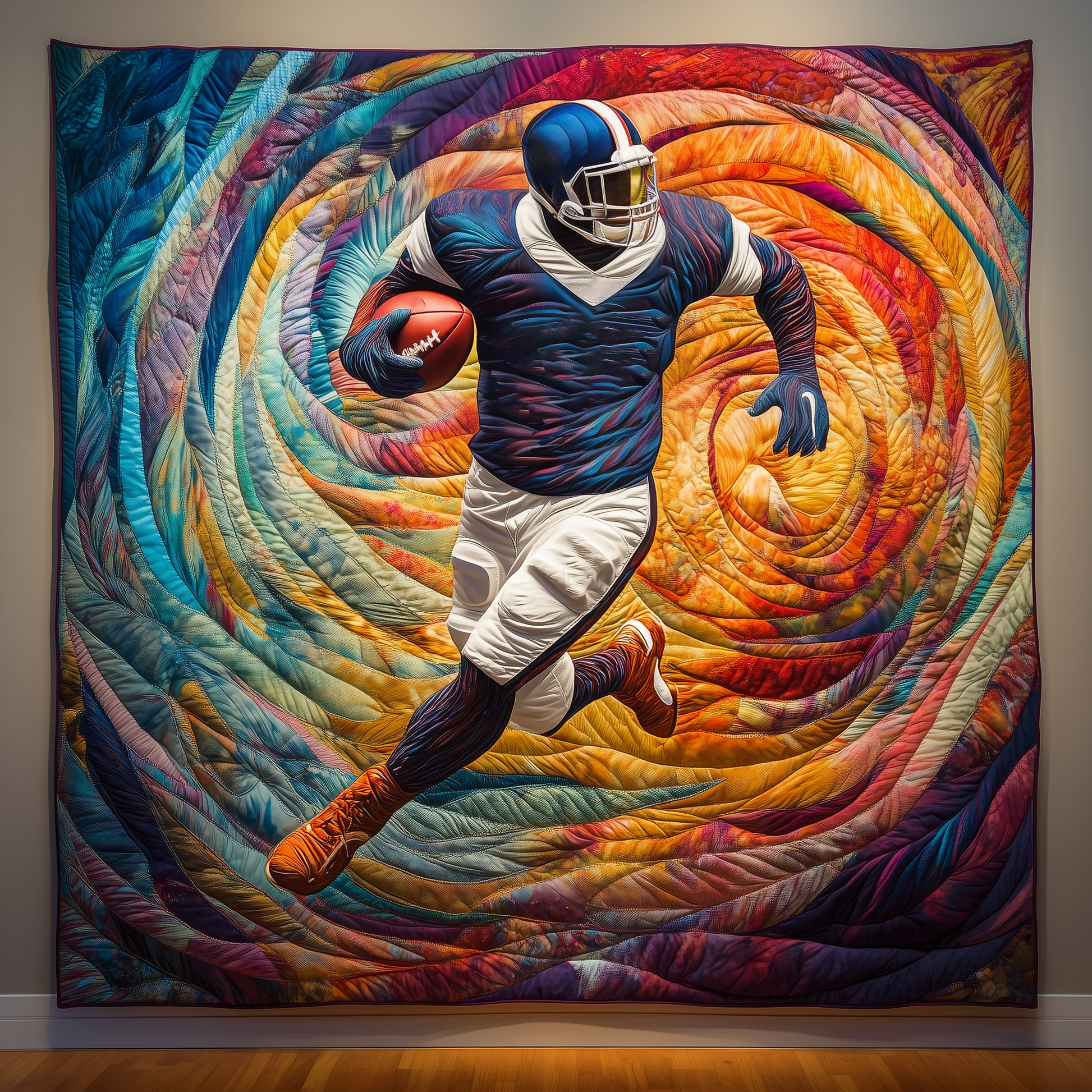 American Football Quilted Blanket GFTOAB1349