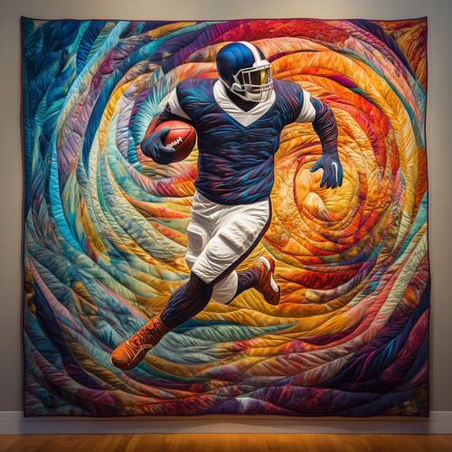 American Football Quilted Blanket GFTOAB1349
