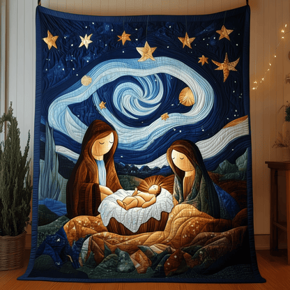 Nativity Quilted Blanket GFTOAB105