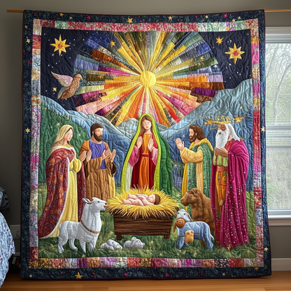 Nativity Scene Quilted Blanket GFTONL903