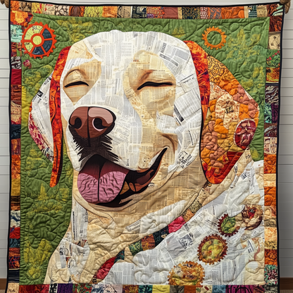 Peaceful Labrador Retriever Quilted Blanket GFTONL989